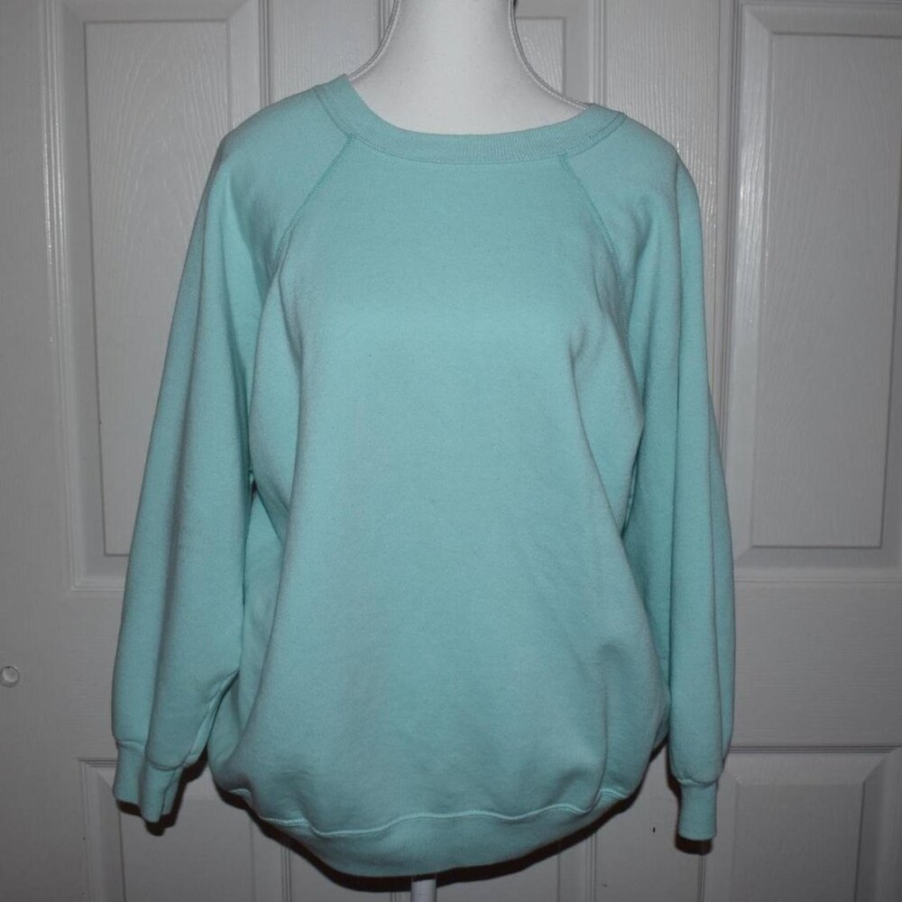 Women's Blue and Pink Sweatshirt
